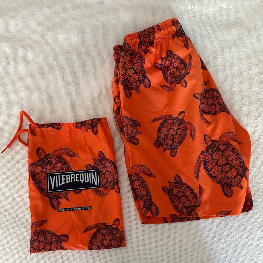 EUC, VILEBREQUIN Turtle print, Men’s Swim size S